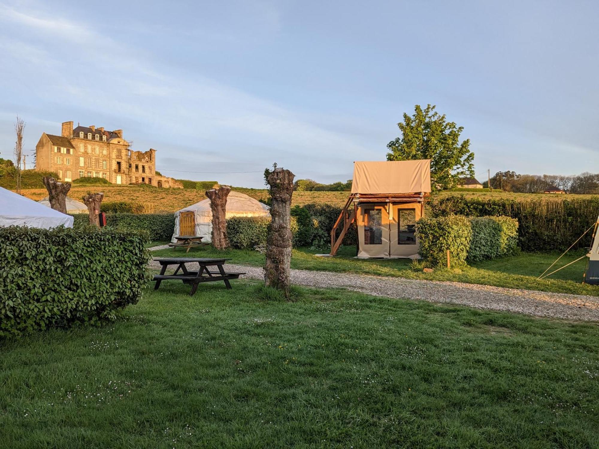 Camping Kerlaudy Mer et Yourtes Plouenan Bagian luar foto