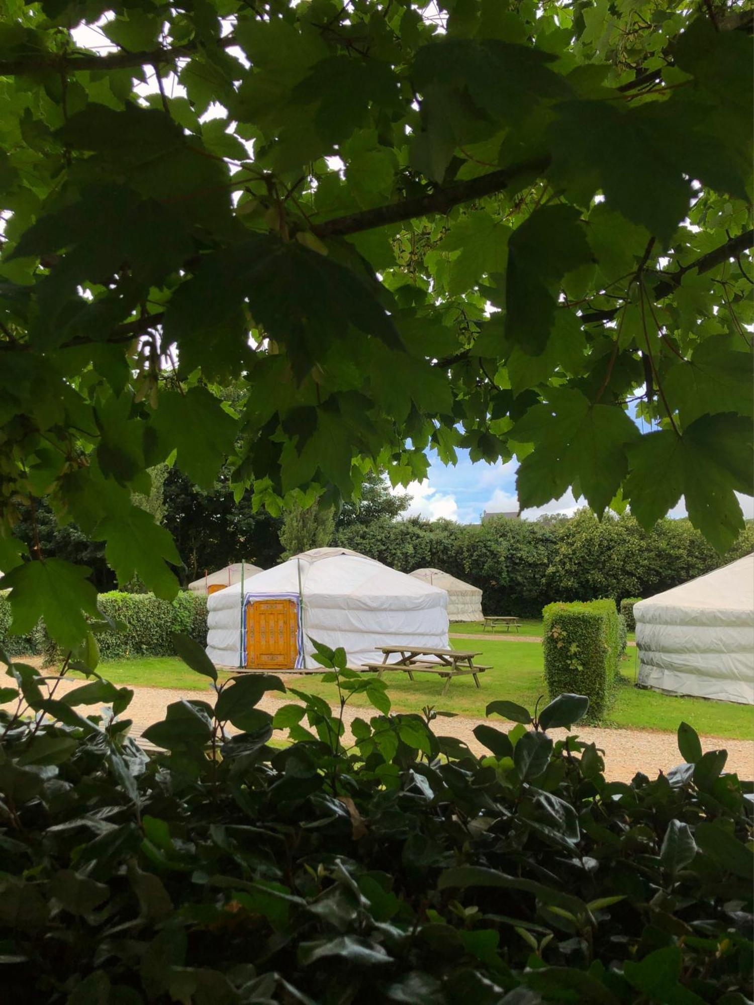 Camping Kerlaudy Mer et Yourtes Plouenan Bagian luar foto