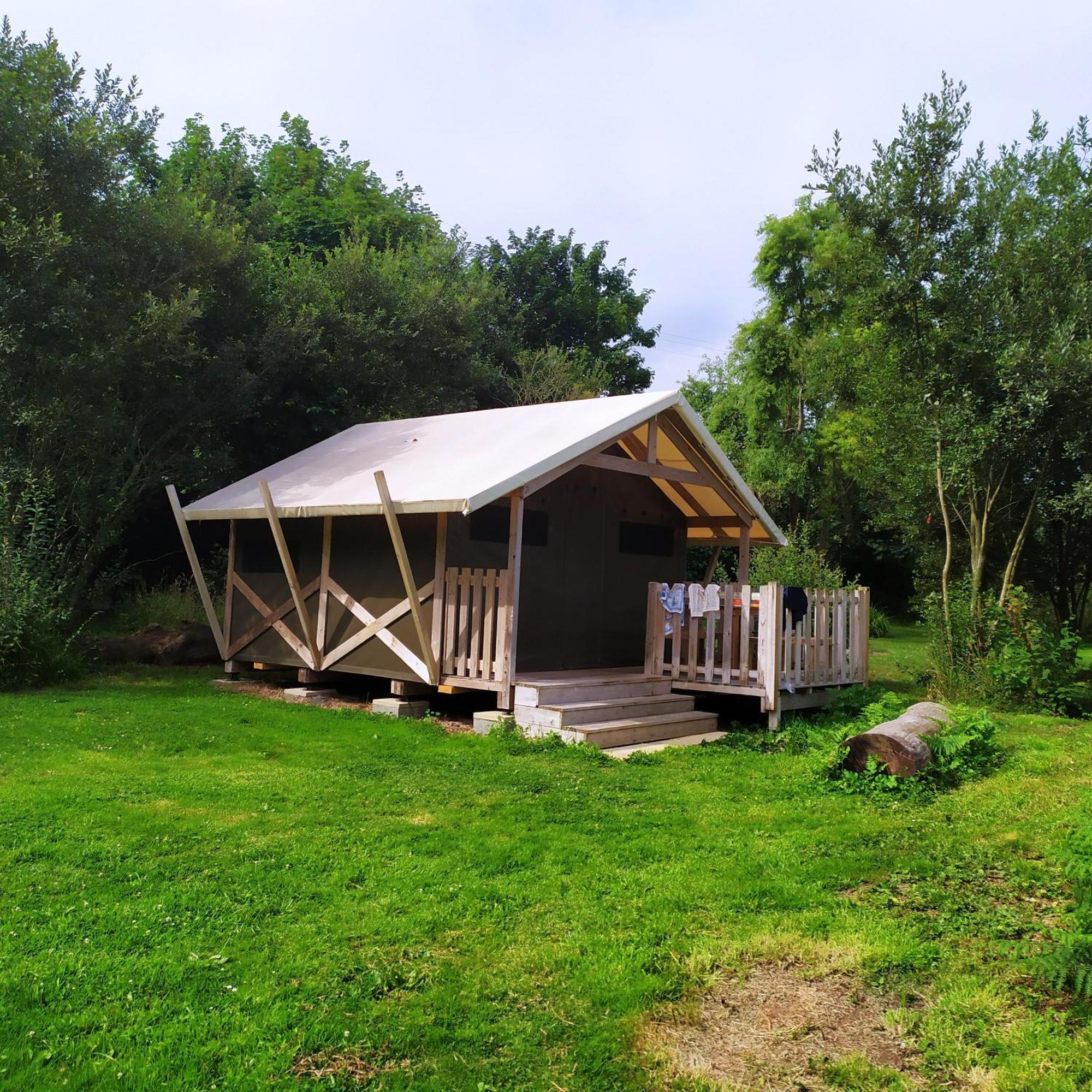 Camping Kerlaudy Mer et Yourtes Plouenan Bagian luar foto