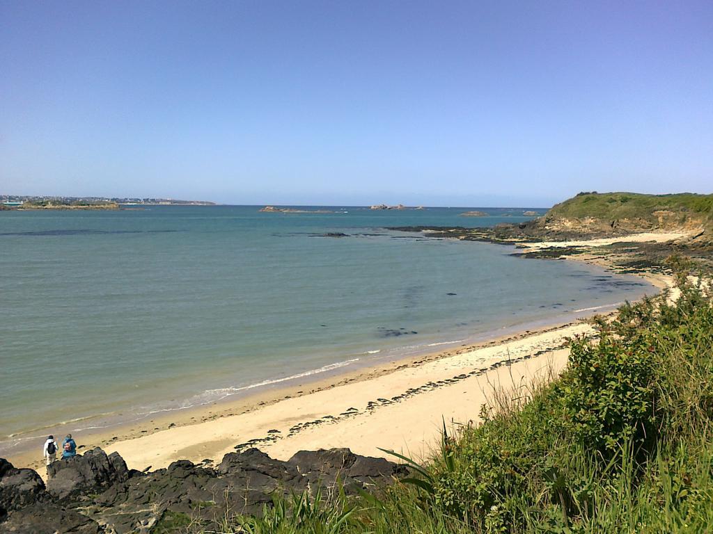 Camping Kerlaudy Mer et Yourtes Plouenan Bagian luar foto