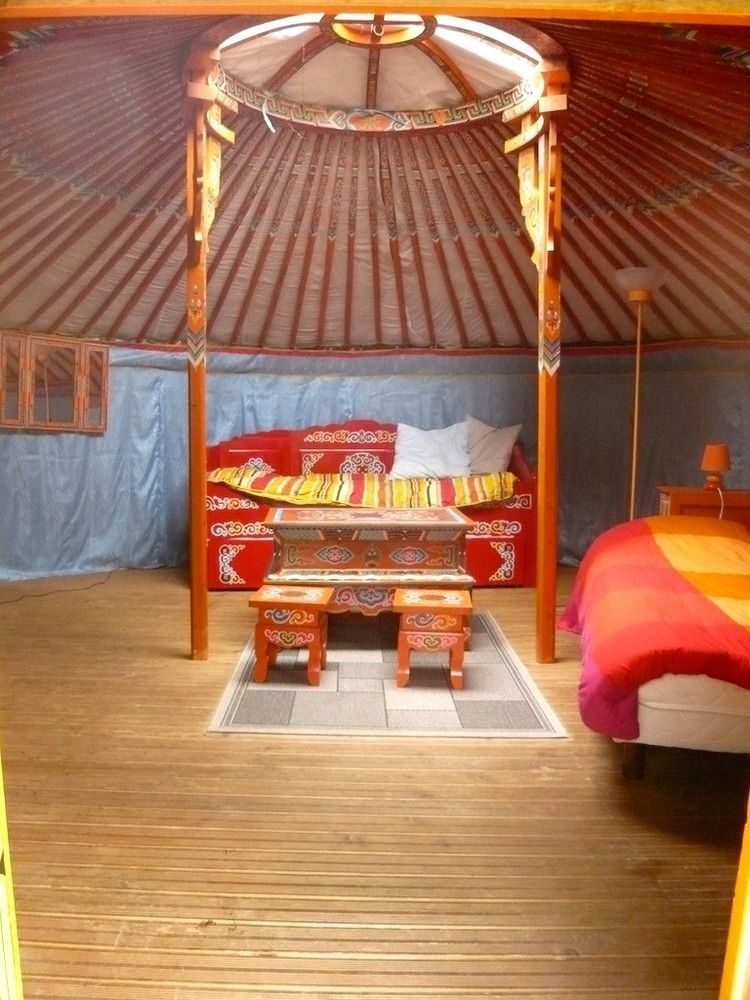 Camping Kerlaudy Mer et Yourtes Plouenan Bagian luar foto