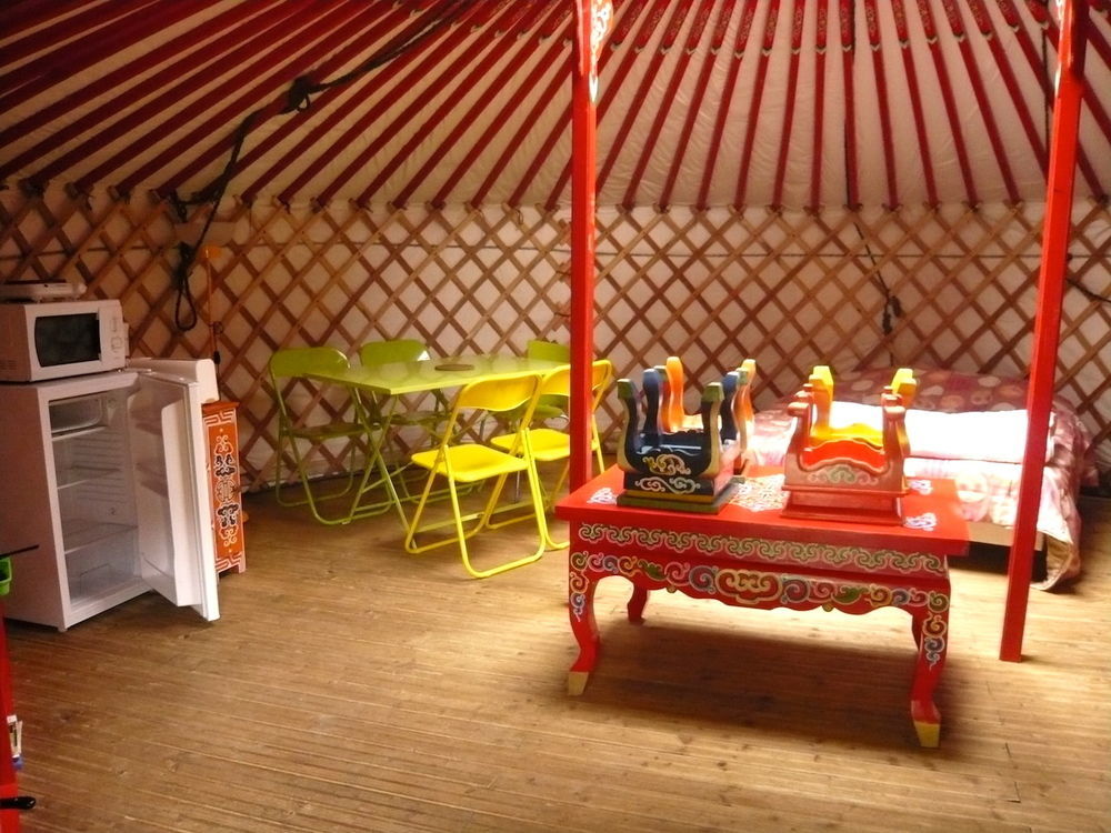 Camping Kerlaudy Mer et Yourtes Plouenan Bagian luar foto